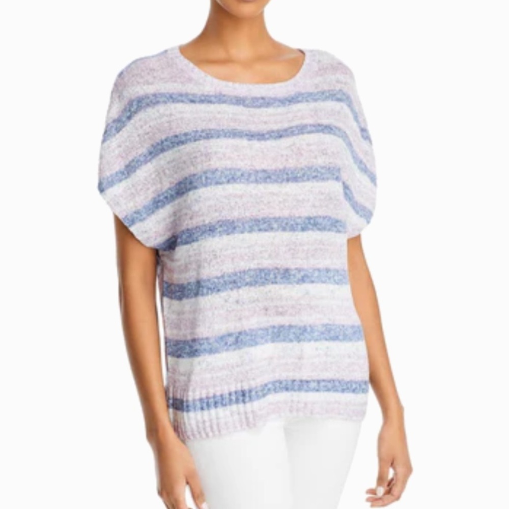 Cupio Blush Jersey Stitch Pullover Sweater